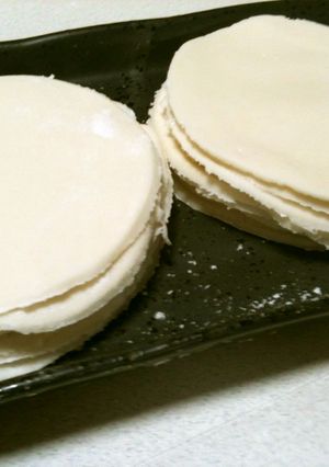 白玉粉でモチモチ♬餃子の皮-レシピのメイン写真