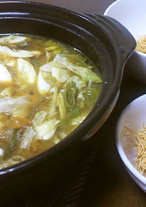 簡単!カレー皿うどん-レシピのメイン写真