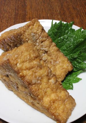 醤油麹ｄｅ絶品！厚揚げのシンプル焼き-レシピのメイン写真