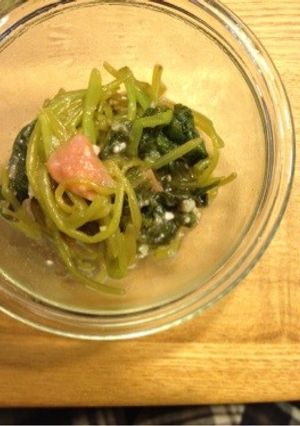 混ぜるだけの塩麹で作る三つ葉のおひたし-レシピのメイン写真