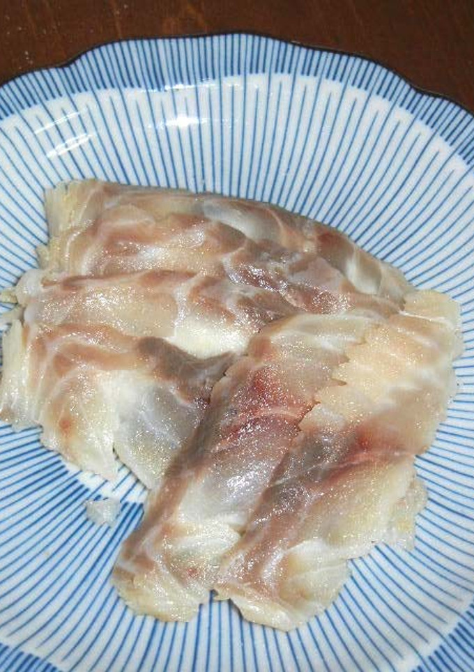 イサキのきずし-レシピのメイン写真