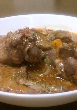 鶏肉のワイン煮込み-レシピのメイン写真