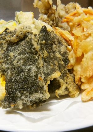 ＊我が家でメイン級♡海苔の天ぷら＊-レシピのメイン写真