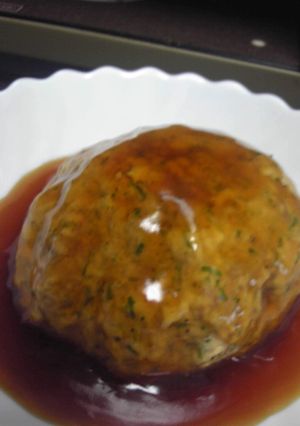 蒸しバークポン酢あんかけ-レシピのメイン写真