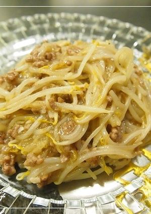 もやしと挽肉のとろみ炒め-レシピのメイン写真