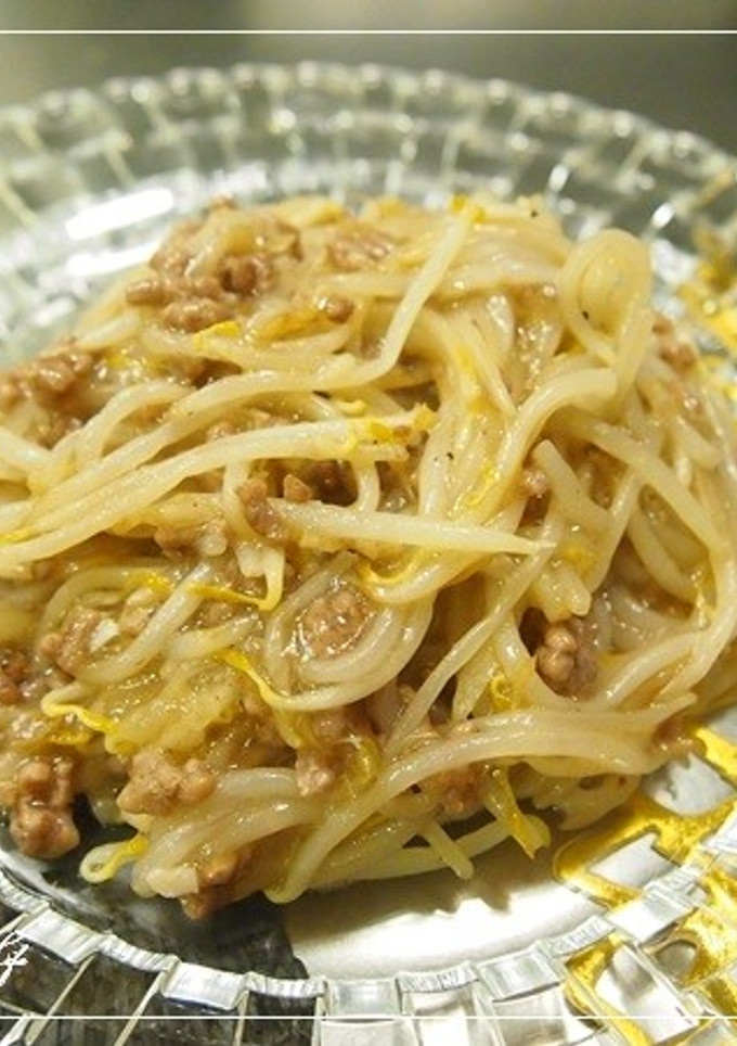 もやしと挽肉のとろみ炒め-レシピのメイン写真