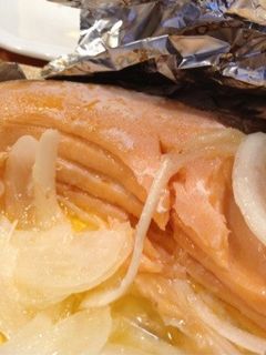 お手軽簡単、鮭のホイル焼き-レシピのメイン写真