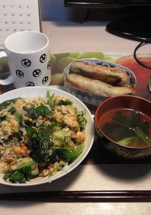 野菜とカルシウム補給のチャーハン-レシピのメイン写真
