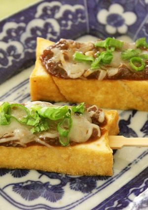 ☆おつまみに最高！醤油麹の厚揚げ田楽☆-レシピのメイン写真