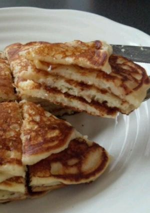 簡単☆ひきわりホットケーキ!!-レシピのメイン写真