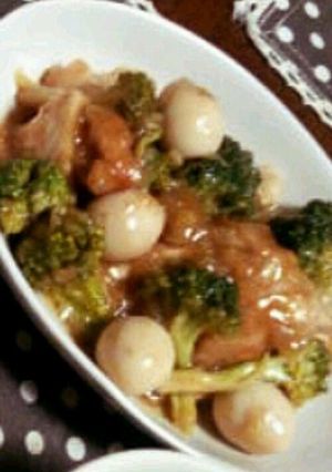 鶏とブロッコリーのオイスターソース煮☆-レシピのメイン写真