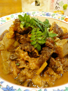 圧力鍋で簡単♪牛スジ肉のどて煮-レシピのメイン写真