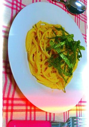 ワンボウルで簡単に♥明太パスタ-レシピのメイン写真