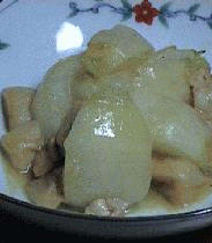 カブ・豚・麩の仲良し煮-レシピのメイン写真
