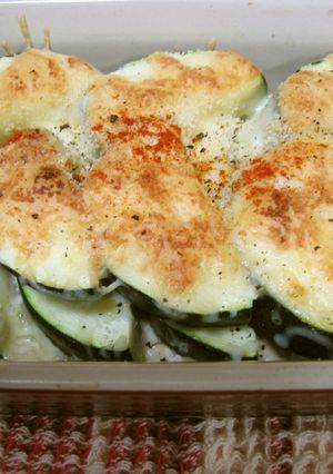 ズッキーニ　超簡単　速効チーズ焼き-レシピのメイン写真