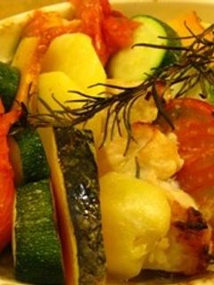 やわらか~い鶏とあま~い野菜のグリル-レシピのメイン写真