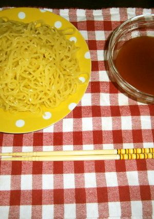 ピリ辛つけ麺☆盛岡冷麺風(^O^)-レシピのメイン写真
