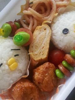 キャラ弁 簡単すぎるひよこちゃん弁当-レシピのメイン写真