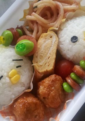 キャラ弁 簡単すぎるひよこちゃん弁当-レシピのメイン写真