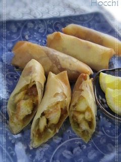 §カレー§リメイク!パンで春巻き~◎-レシピのメイン写真