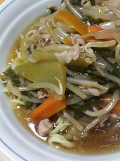 野菜たっぷり☆あんかけラーメン-レシピのメイン写真