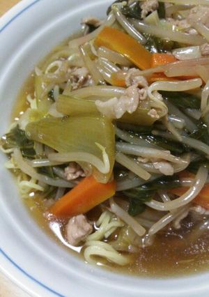 野菜たっぷり☆あんかけラーメン-レシピのメイン写真