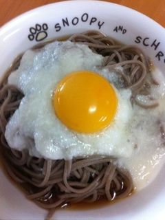 冷やし月見とろろ蕎麦-レシピのメイン写真