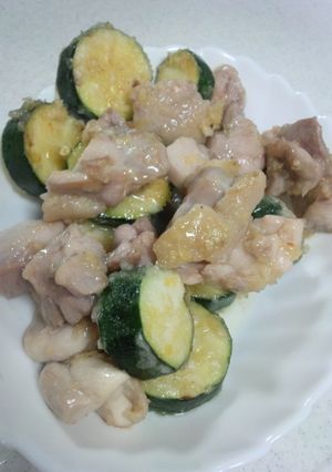 鳥もも＆ズッキーニ-レシピのメイン写真
