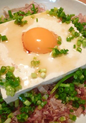 簡単手間なし！おつまみ★メガ冷奴-レシピのメイン写真