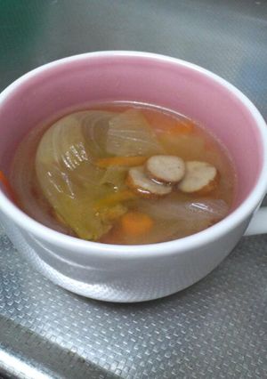 野菜たっぷり＊コンソメスープ-レシピのメイン写真