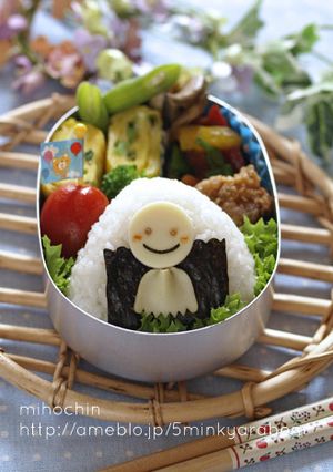 【キャラ弁】パスタで★てるてる坊主弁当-レシピのメイン写真