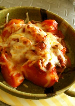 じゃがいものﾐｰﾄﾁｰｽﾞ焼き-レシピのメイン写真