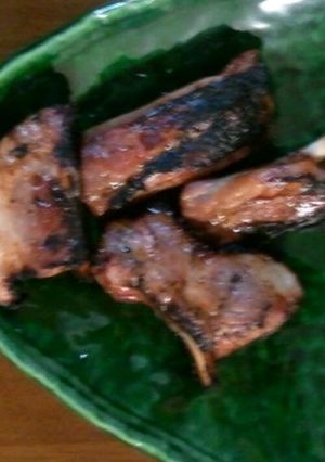 魚焼きグリルde 塩麹★柔らかスペアリブ-レシピのメイン写真