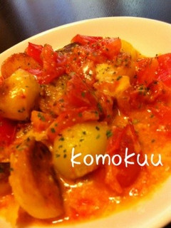 ジャガイモとトマトのチーズ焼。-レシピのメイン写真