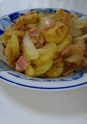 ジャーマンポテトカレー炒め-レシピのメイン写真