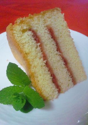 スポンジケーキ 共立て 18cm-レシピのメイン写真