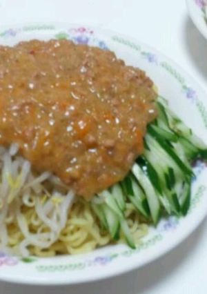 給食で大人気!ジャージャー麺-レシピのメイン写真