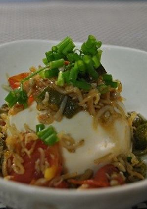 オクラとジャコの冷奴-レシピのメイン写真