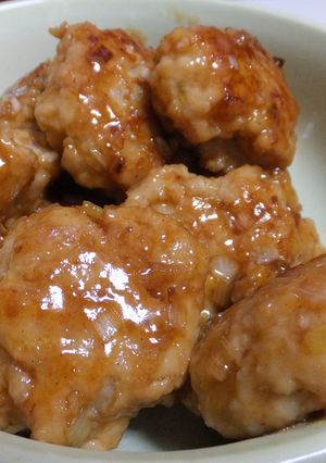 ●鶏ひき肉のフワフワつくね風●-レシピのメイン写真