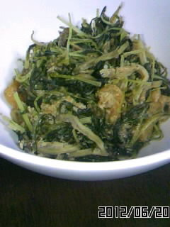 水菜の煮物-レシピのメイン写真