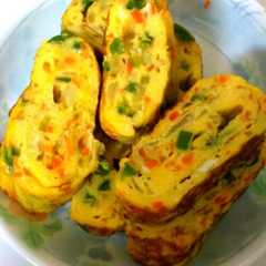 รูปของ 野菜入り卵焼き