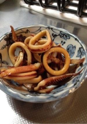 イカの煮付け-レシピのメイン写真