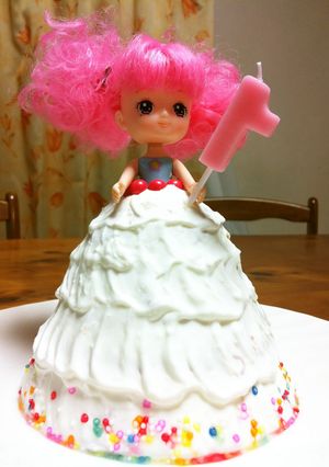 1歳のプリンセスバースデーケーキ-レシピのメイン写真