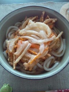かき揚げ天ぷらうどん-レシピのメイン写真