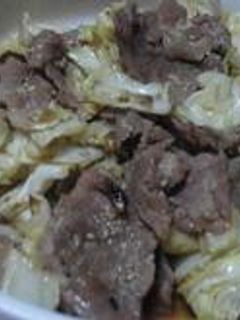 豚肉とキャベツのオイスターソース炒め-レシピのメイン写真