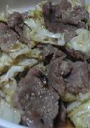 豚肉とキャベツのオイスターソース炒め-レシピのメイン写真