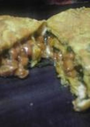 納豆のオムレツ-レシピのメイン写真