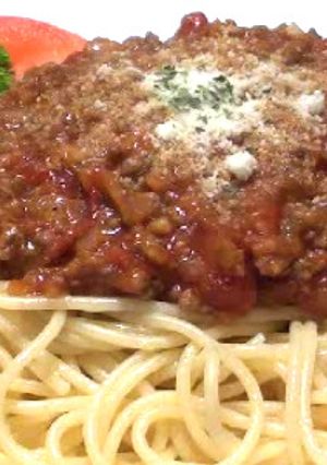 【手作りソースで】ミートスパゲティ-レシピのメイン写真