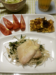 塩麹DE鶏の酒蒸し-レシピのメイン写真