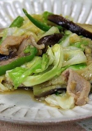豚肉と野菜たっぷり味噌炒め-レシピのメイン写真